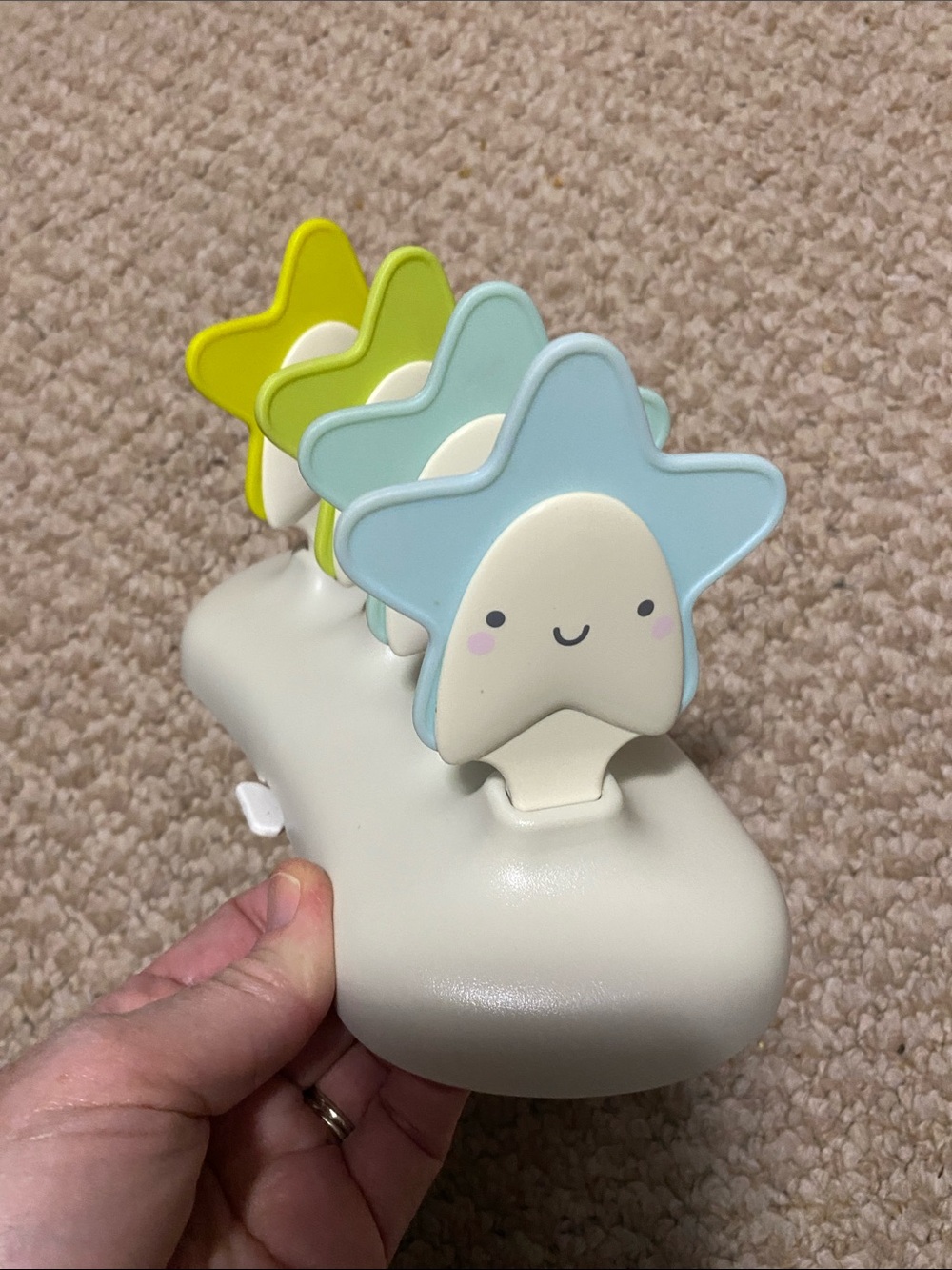 Skip hop activity center swaying stars   replacement toy silver lining cloud